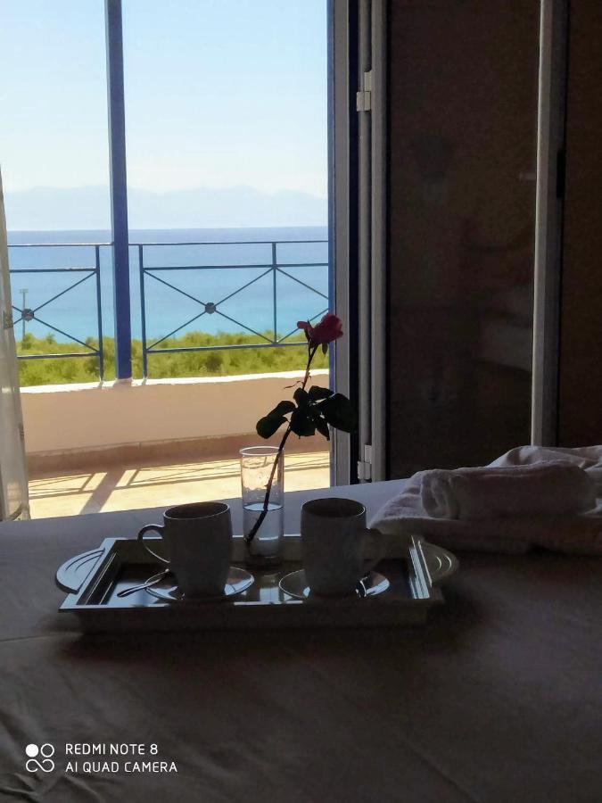 Villa Panorama Michalis Haikos Two Minutes Walk To The Beach Peroulia Кисамос Екстериор снимка