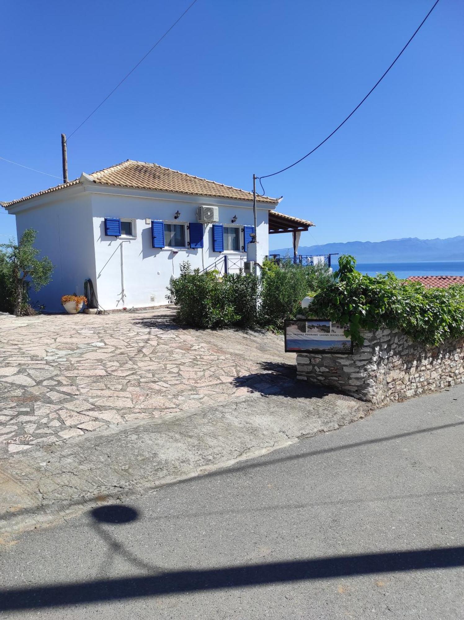 Villa Panorama Michalis Haikos Two Minutes Walk To The Beach Peroulia Кисамос Екстериор снимка